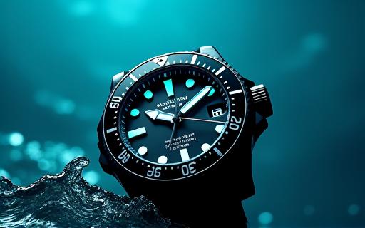 深海をイメージさせる限定版ダイバーズウォッチ