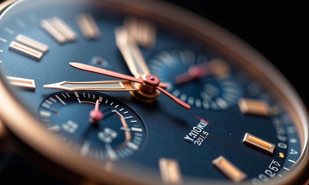 職人技が光る時計のディテール