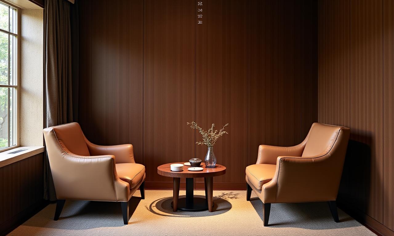 ブティックのラグジュアリーな応接エリア