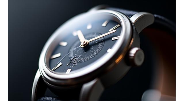 銀座エディションの腕時計のクローズアップ