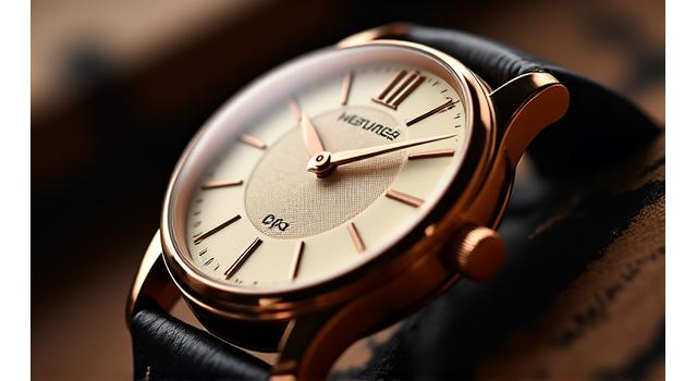 伝統的なデザインの腕時計